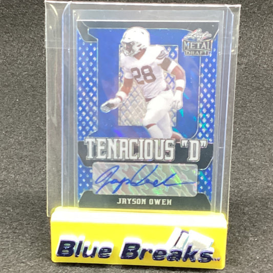 2021 Leaf Metal Draft - Jayson Oweh 17/40