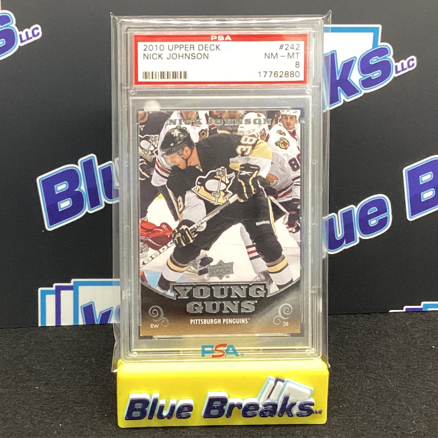 2010 Upper Deck Nick Johnson PSA 8