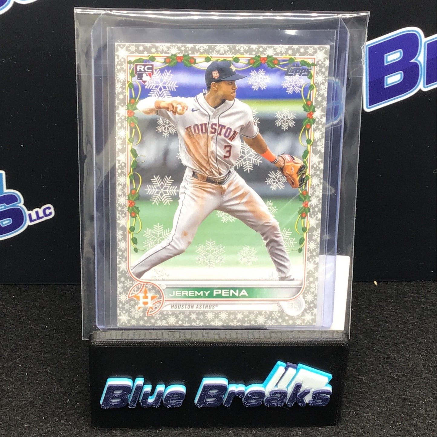 2022 Topps Holiday Jeremy Pena RC #WH129 Astros