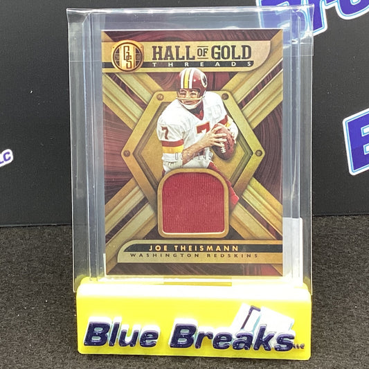 2019 Panini Gold Standard Hall of Gold Threads Joe Theismann 036/149 #HGT-JT