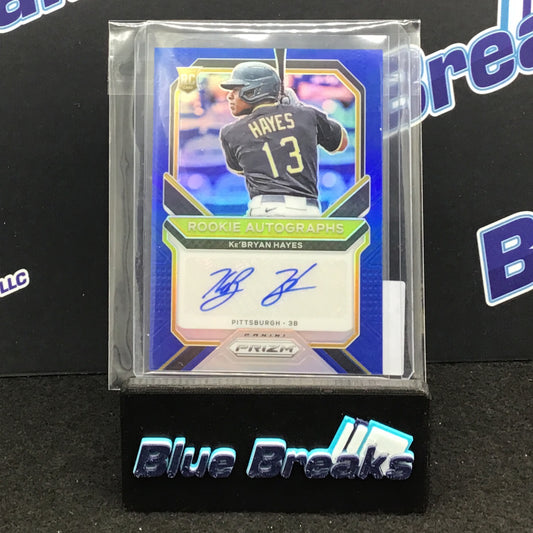 2021 Panini Prizm Rookie Autographs Ke'Bryan Hayes 059/149 #RA-KBH Pirates
