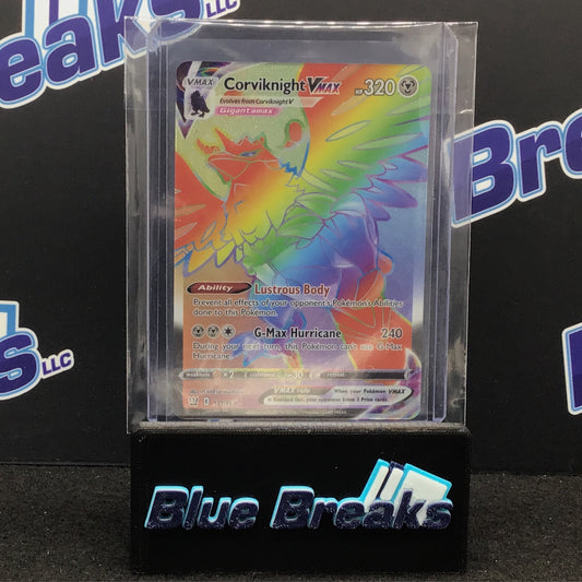 Pokémon Battle Styles - Corviknight Vmax Rainbow Rare