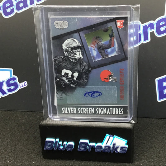 2016 Panini Gala - Rashard Higgins - Silver Screen - Cleveland Browns - 52/99