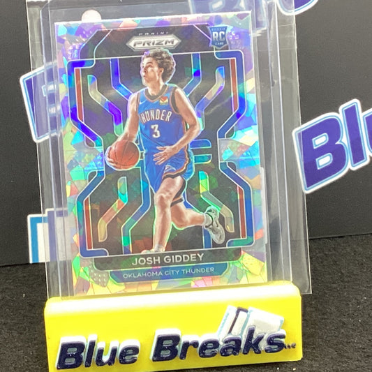 2021 Panini Prizm - Josh Giddey Cracked Ice #301