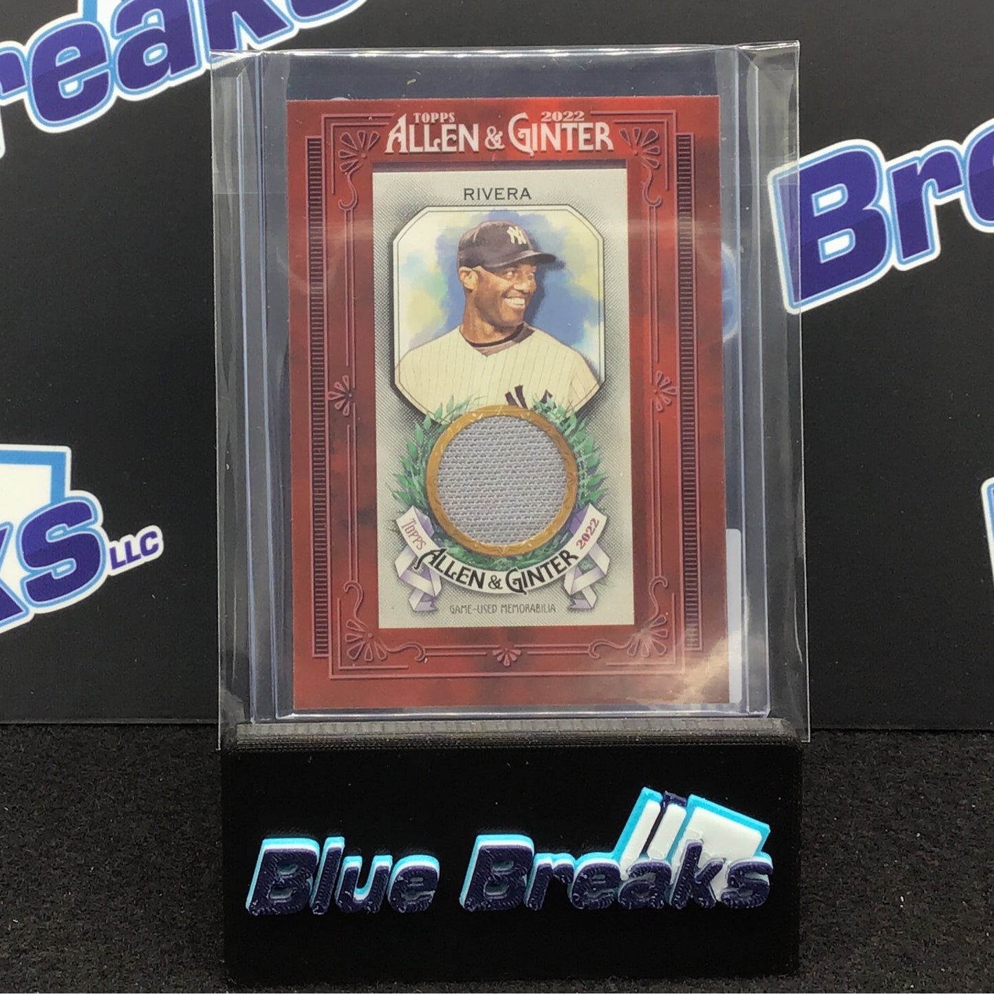 2022 Allen & Ginter Mariano Rivera Mini Relic #MFR-MR Yankees