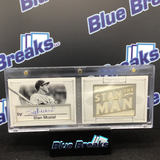 2015 Panini - National Treasures - Stan Musial - Stan the Man - 7/10 - St Louis Cardinals