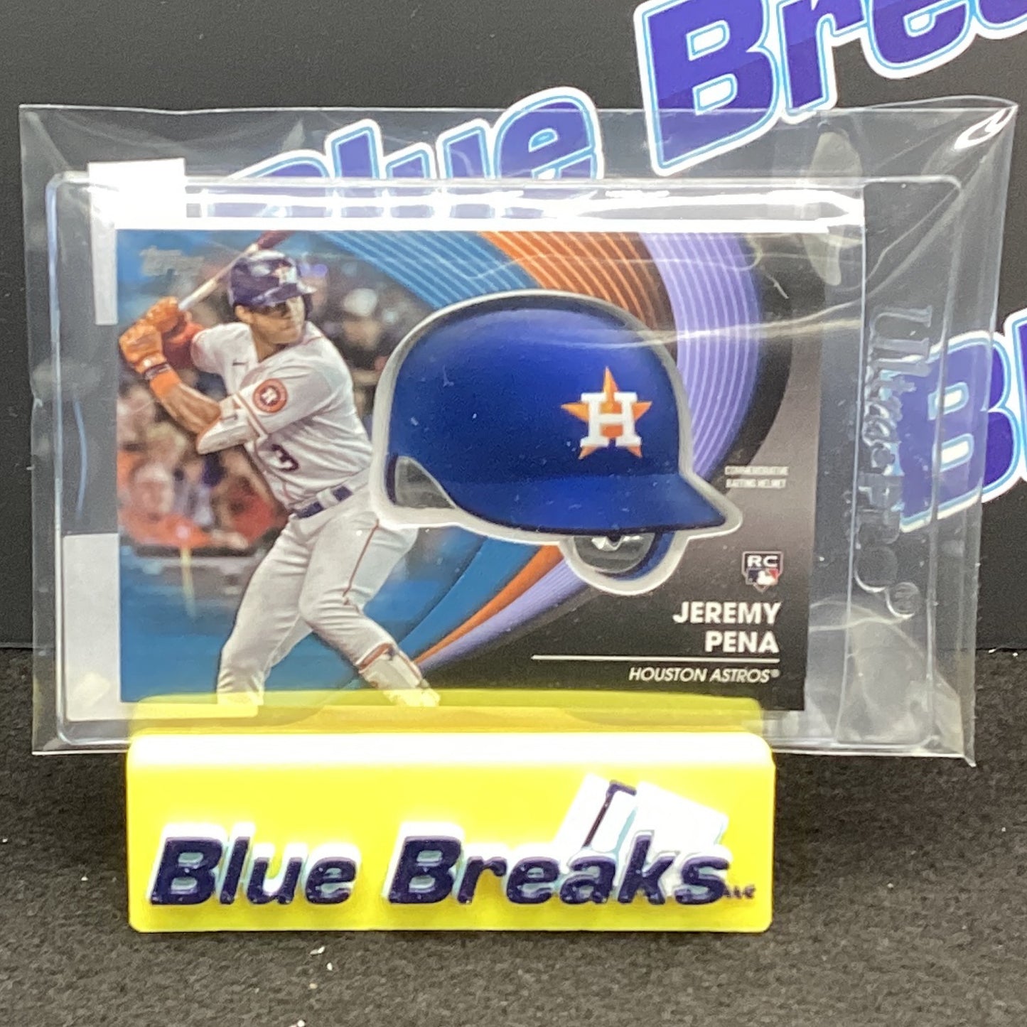 2022 Topps Update Jeremy Pena Batting Helmet