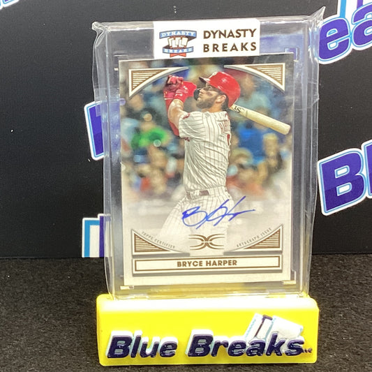 2022 Topps Definitive - Bryce Harper Auto