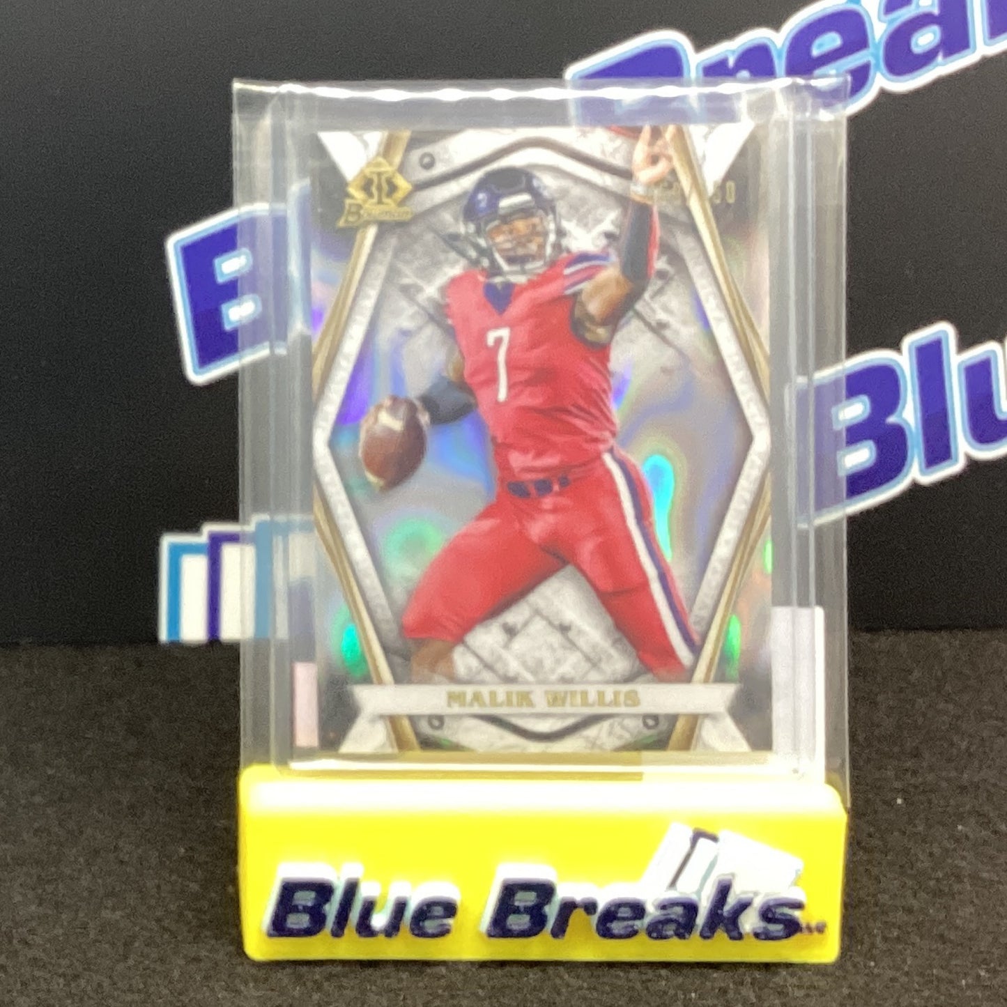 2022 Topps Bowman Invicta Lava Refractor Malik Willis 059/150 BI-14