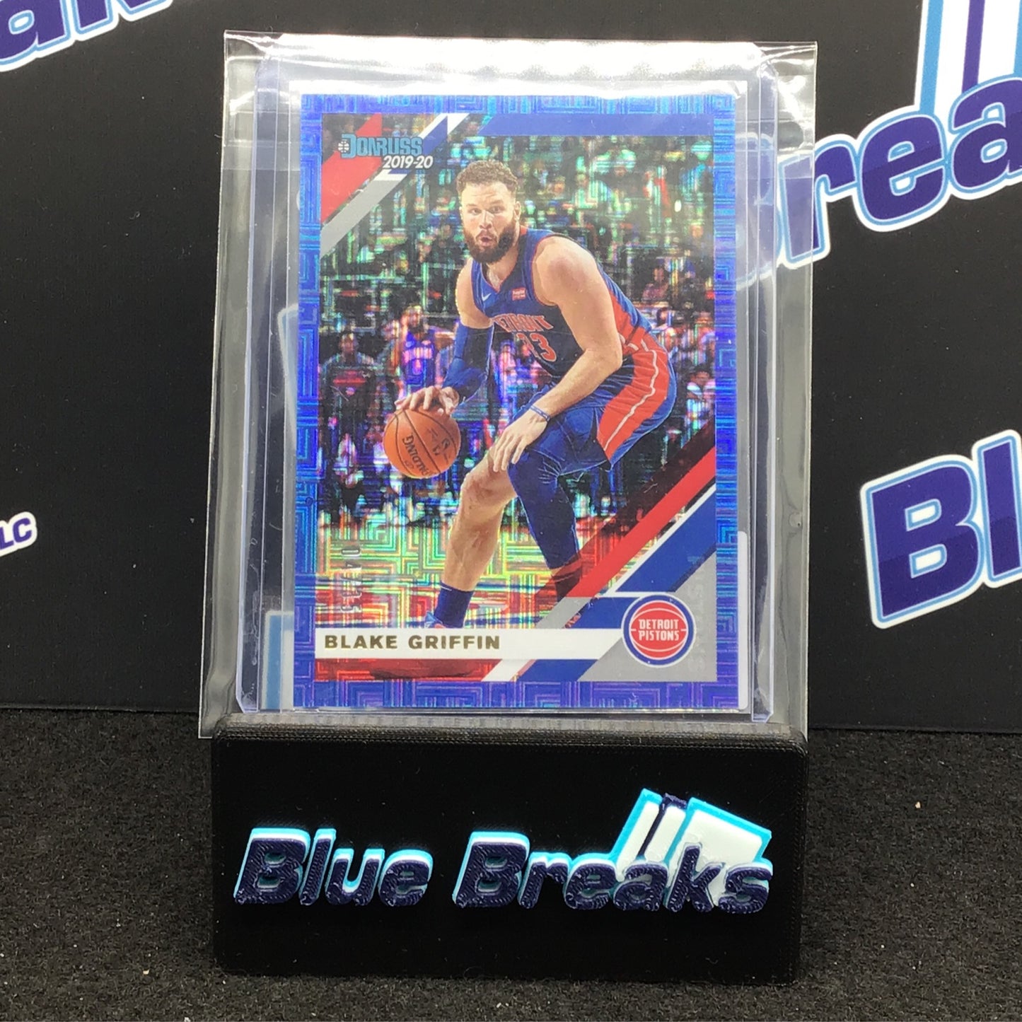 2019-20 Panini Donruss Blue Infinite Blake Griffin 04/25 #59 Pistons