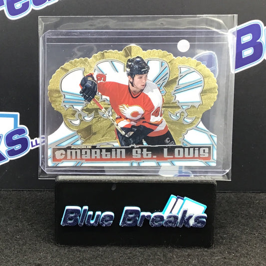 1999 Pacific - Martin St Louis - Rookie - Calgary Flames - 20 - Die Cut