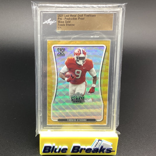 2021 Leaf Metal Draft - Travis Etienne 1/1