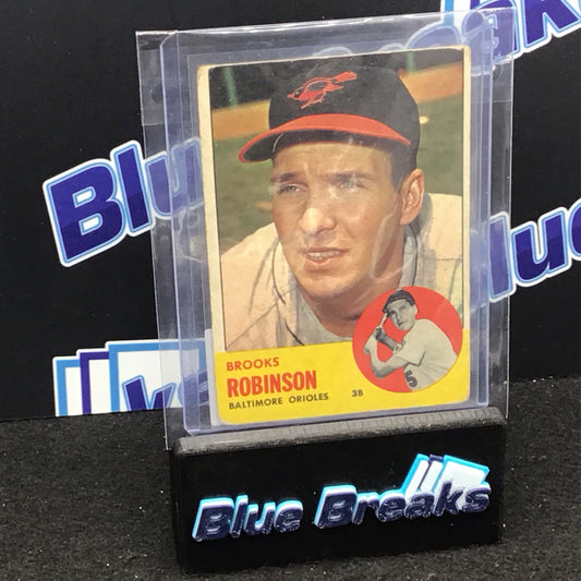 1963 Topps Brooks Robinson #345 Orioles
