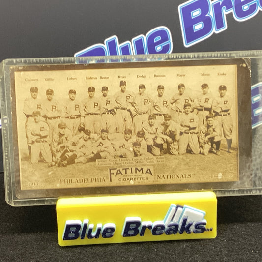 1913 Fatima Cigarettes Philadelphia Nationals T200