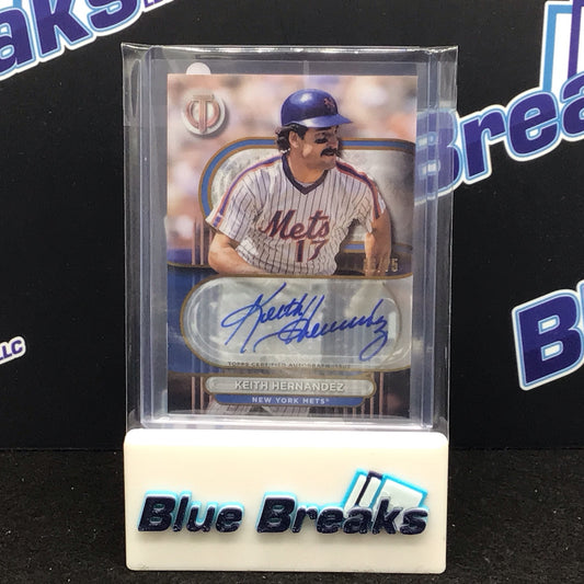 2024 Topps Tribute Keith Hernandez auto 16/75 #TA-KHE Mets