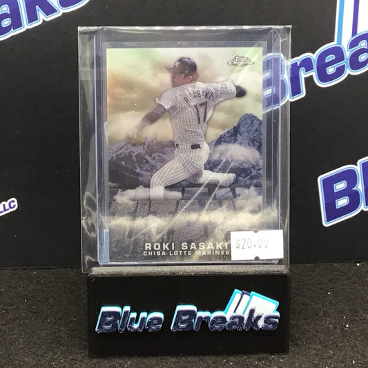 2023 Topps Chrome Titans Roki Sasaki #CT-10 Marines