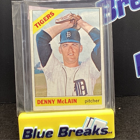 1966 Topps - Denny McLain - #540 - Detroit Tigers