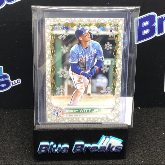 2022 Topps Holiday Bobby Witt Jr RC #HW150 Royals