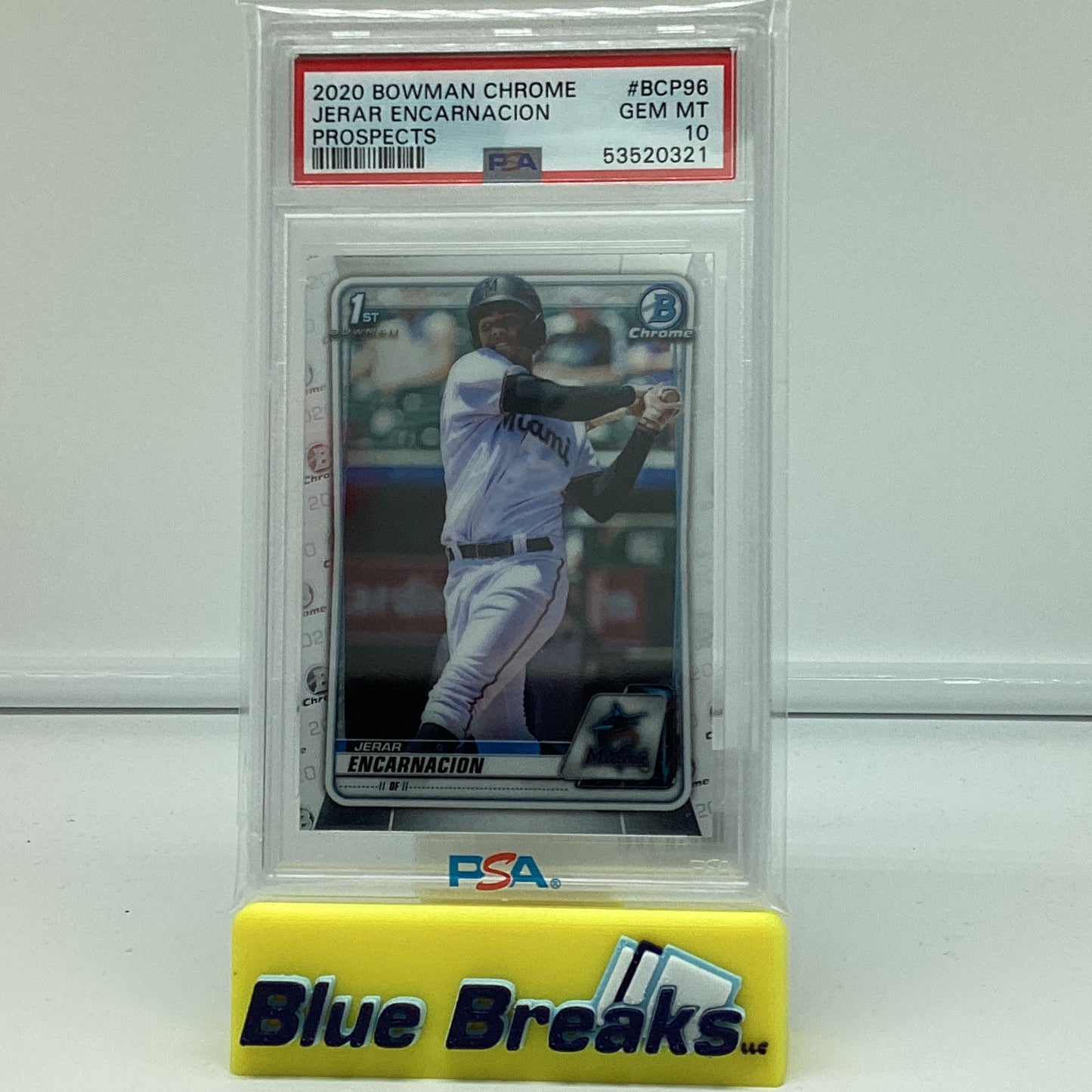 2020 Bowman Chrome - Jerar Encarnacion Gem 10