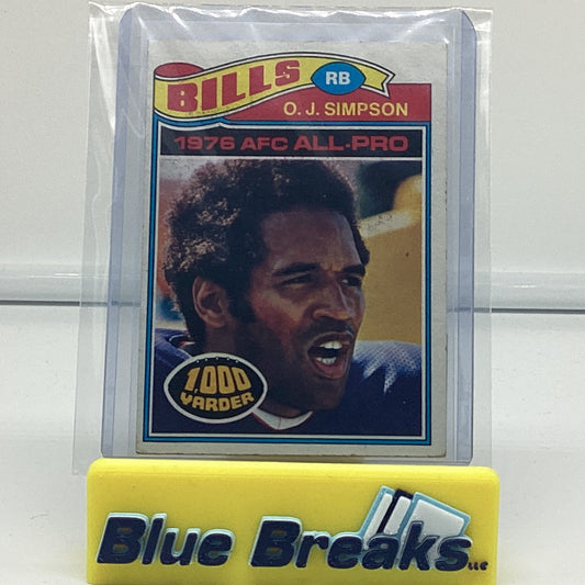 1977 Topps - OJ Simpson