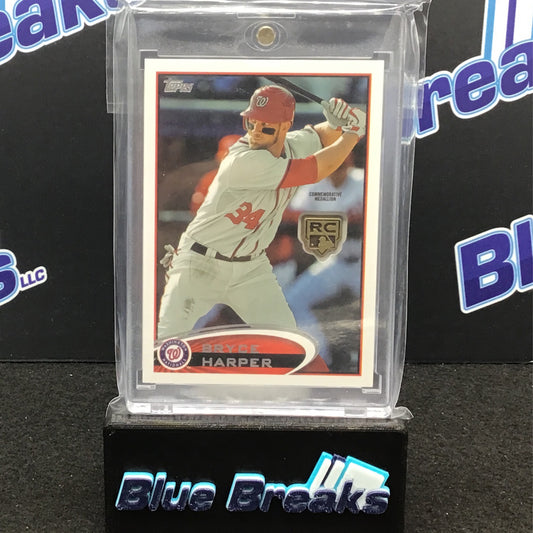 2020 Topps - Series One 0 Bryce Harper - RC Logo Medallion - Washington Nationals