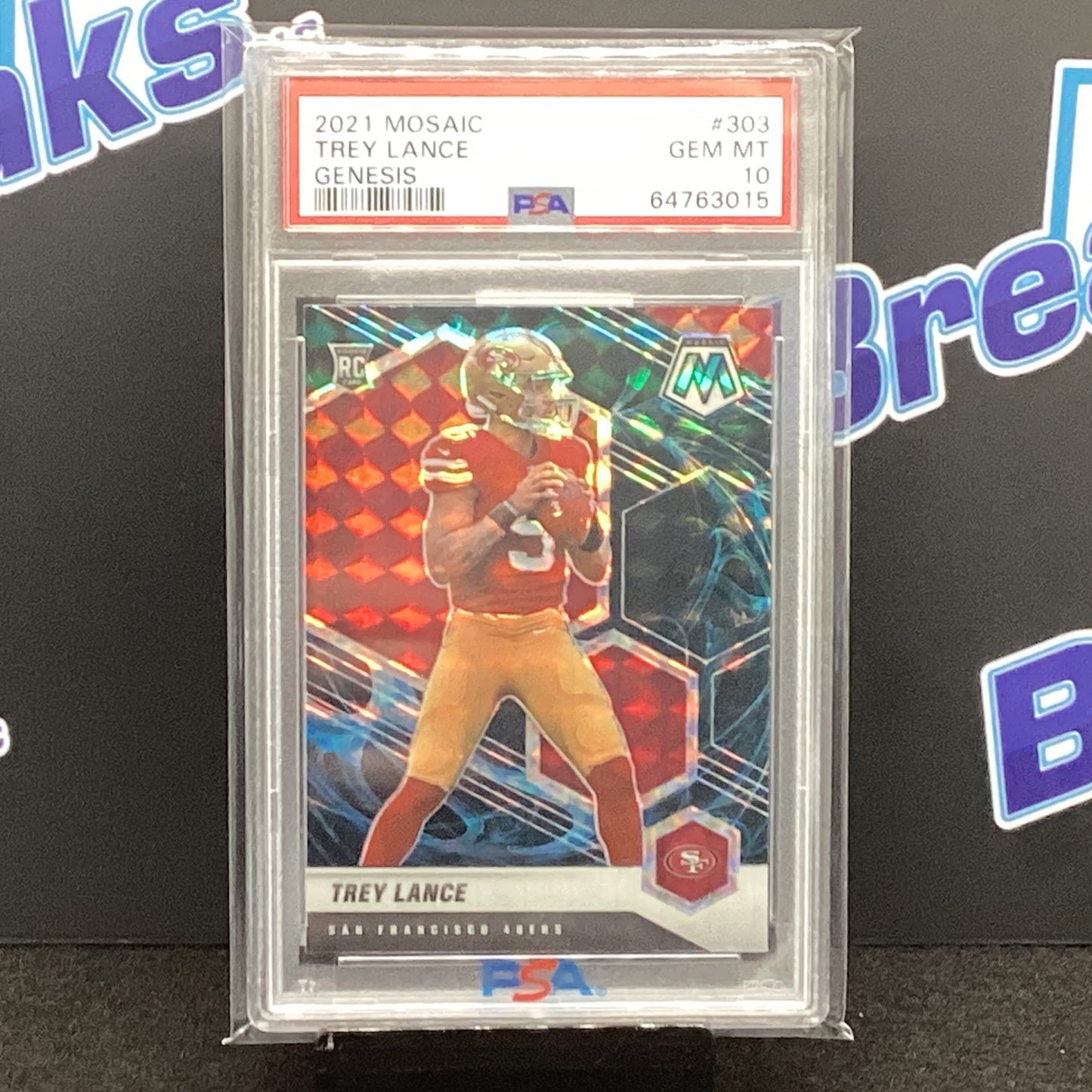 2021 Mosaic Trey Lance Genesis Gem MT 10 303