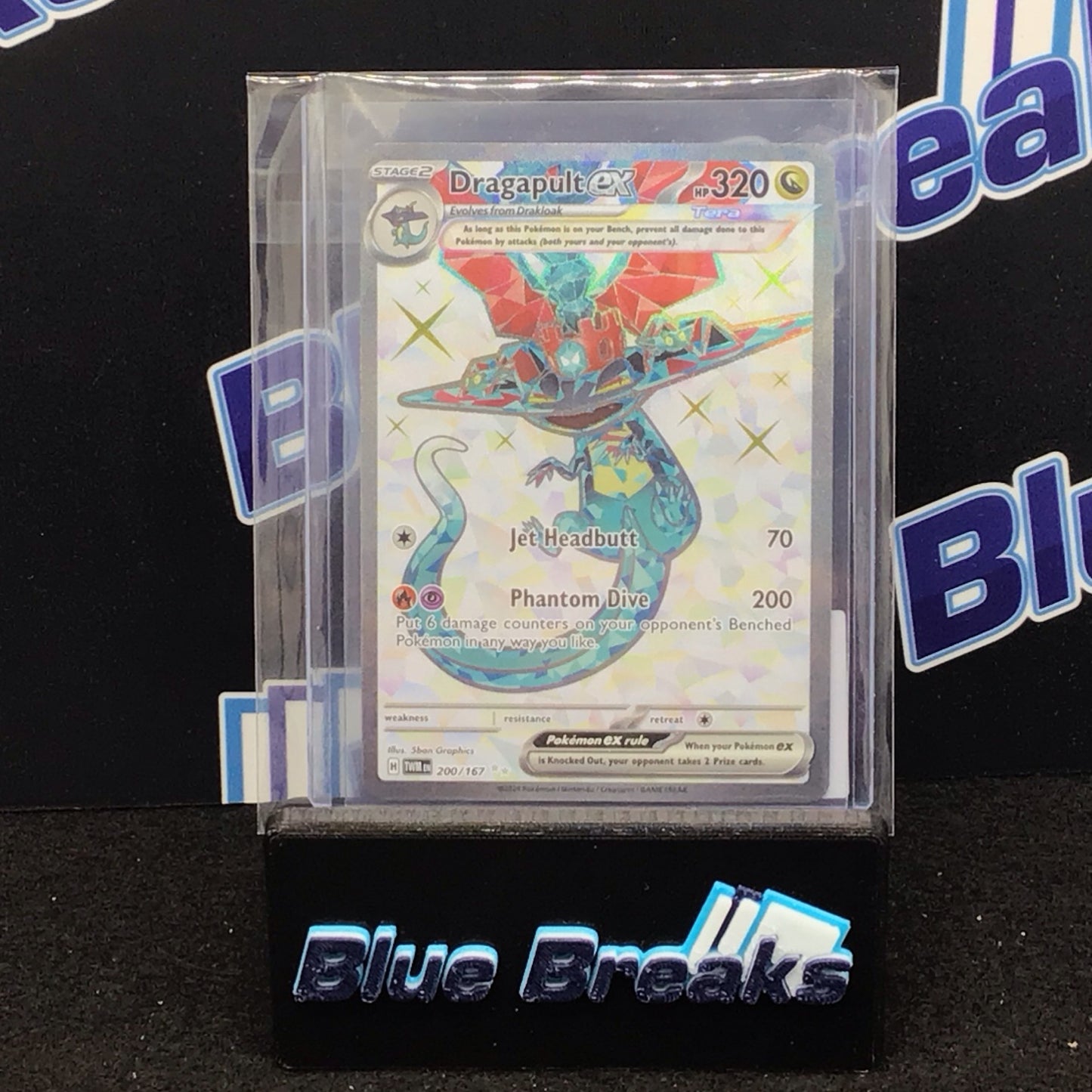 2024 Pokémon Dragapult EX #200/167