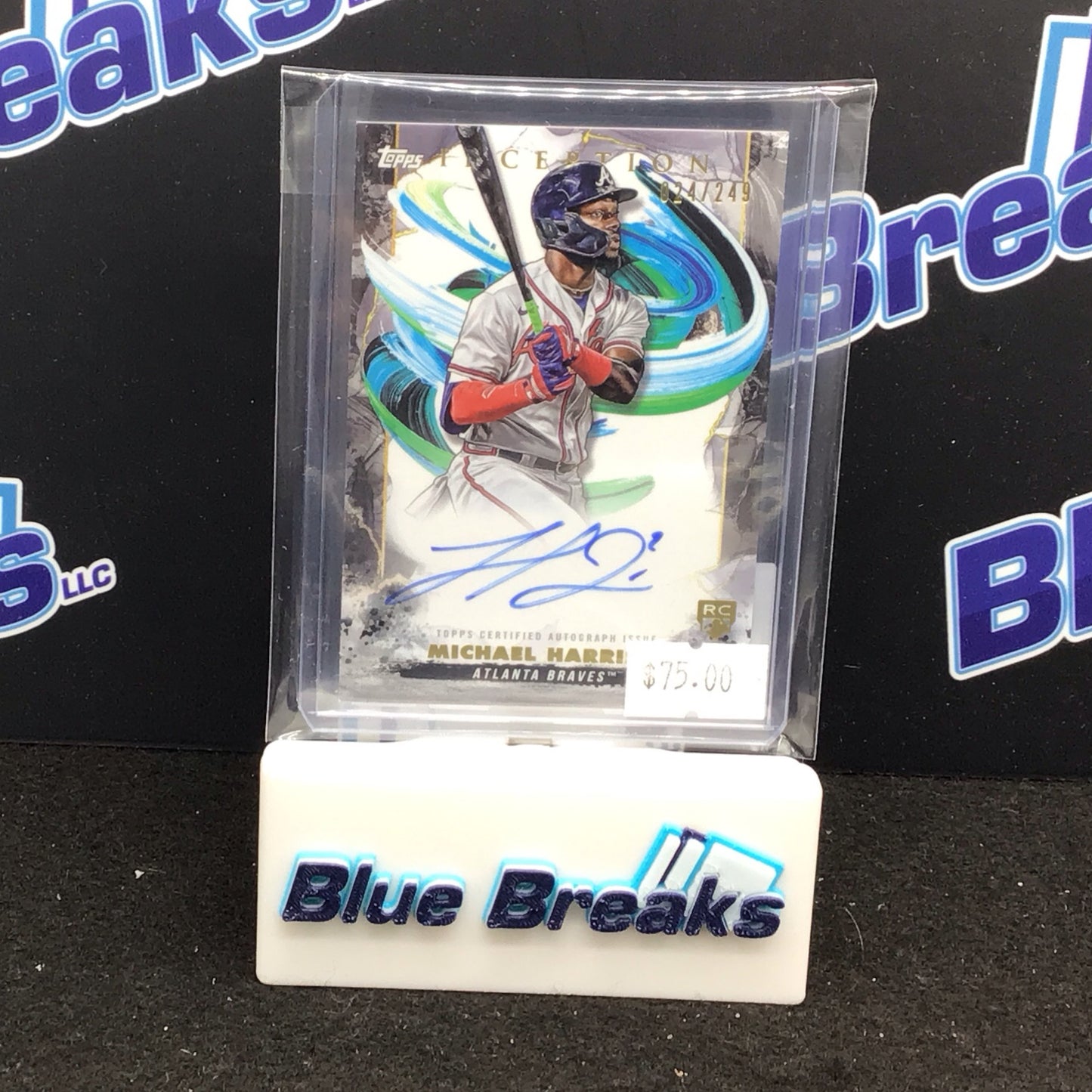 2023 Bowman Inception Rookies & Emerging Stars auto Michael Harris II #BRES-MH Braves