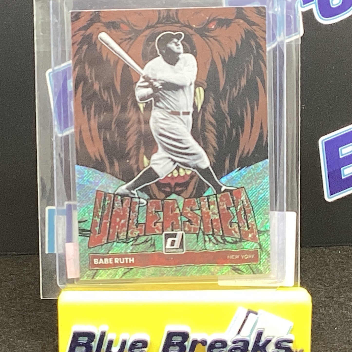 2022 Panini Donruss Unleashed Silver Rapture Babe Ruth