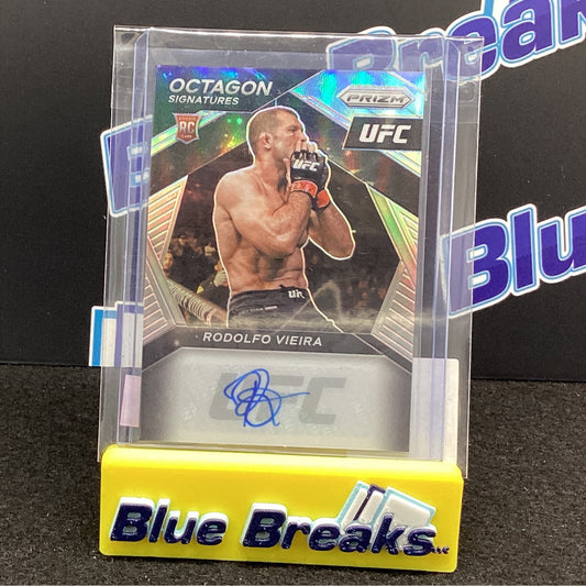 2021 Prizm Rodolfo Vieira Octagon Signature Silver #OS-RDF