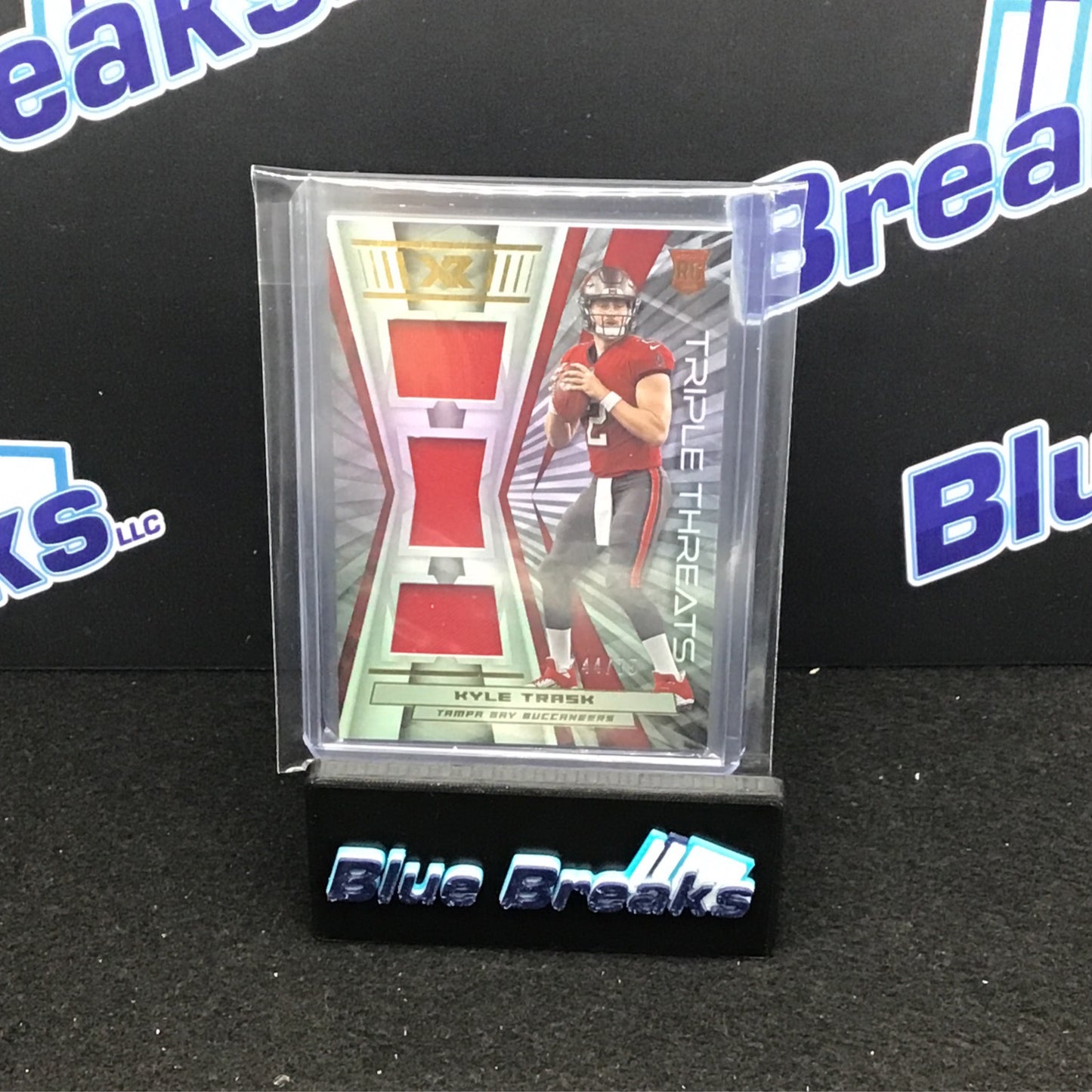 2021 Panini - XR Football - Kyle Trask - Tampa Bay Buccaneers - Triple Threats 44/75