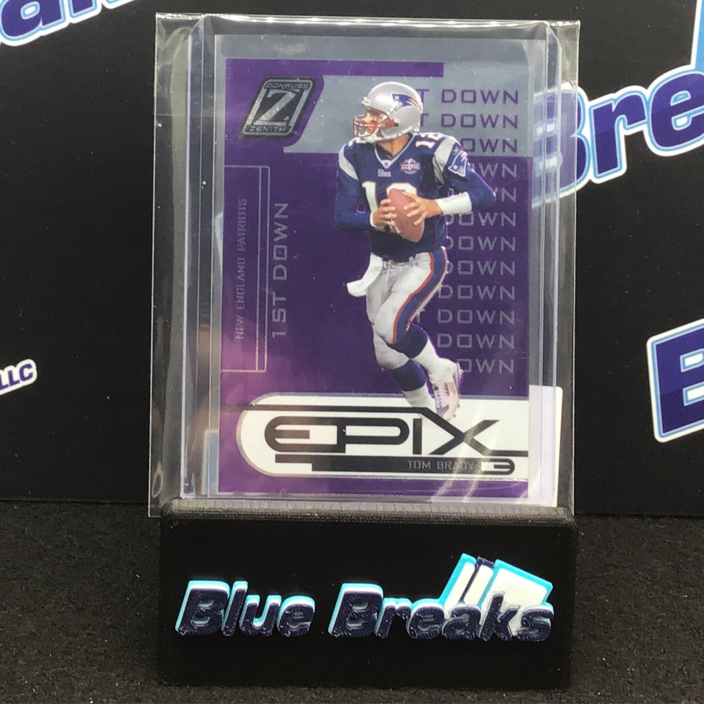 2005 Donruss Zenith Epix Tom Brady 341/500 #E-24 Patriots