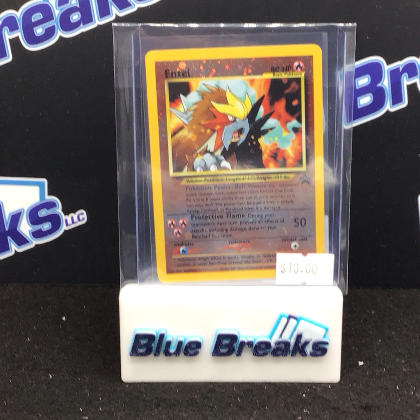2001 Pokémon Black Star Promos Reverse Holo Entei 34