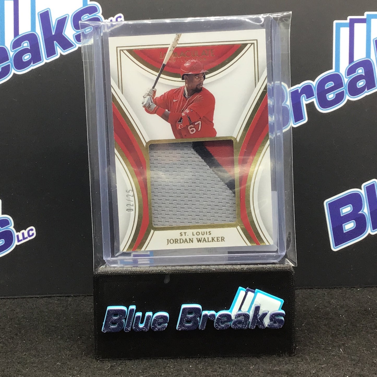 2023 Panini Immaculate Jordan Walker relic 02/25 #MM-JW Cardinals
