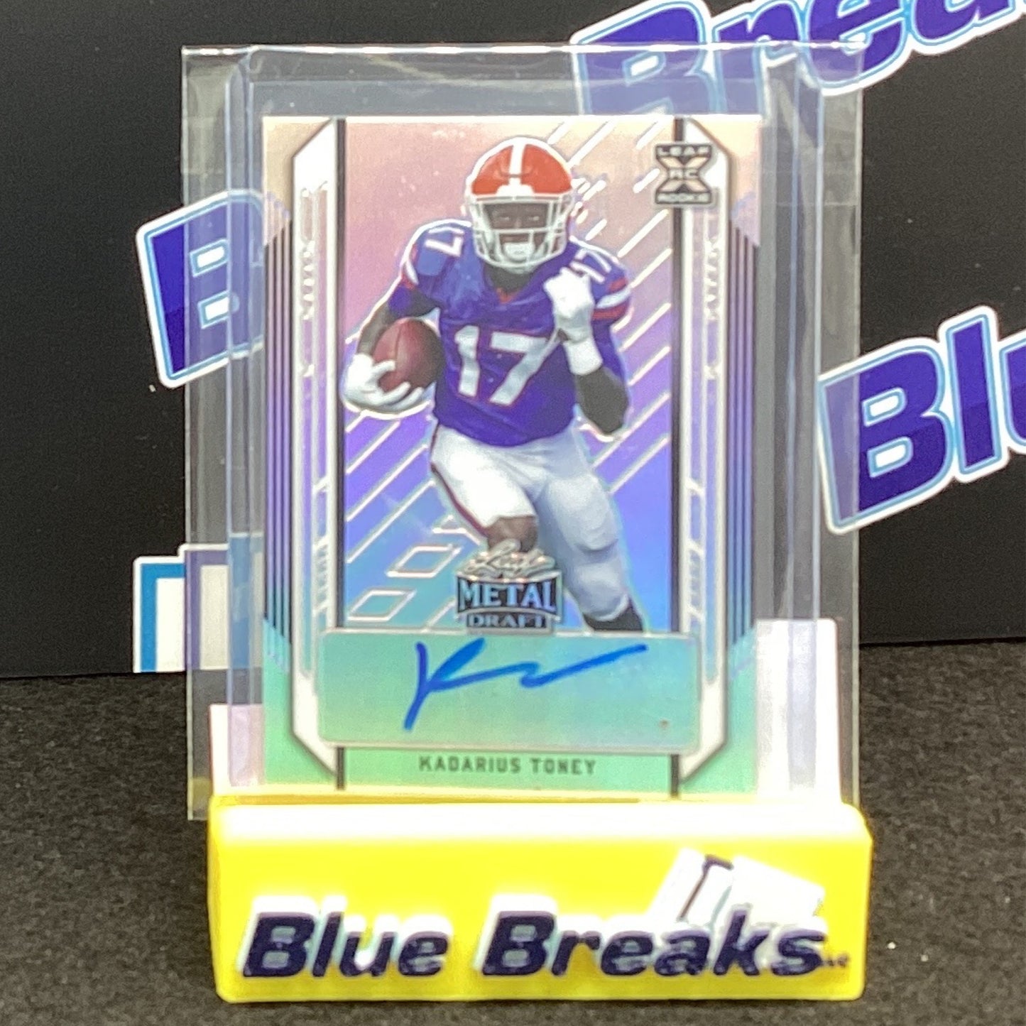 2021 Leaf Metal Draft Kadarius Toney auto 79/99 BA-KT2