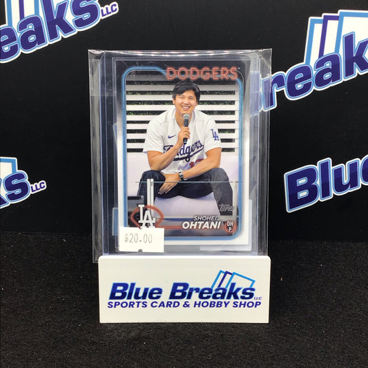2024 Topps Flagship Image Variation Shohei Othani #CTCSP-3 Dodgers