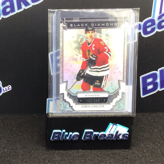 2023-24 Upper Deck Black Diamond Chris Chelios 192/349 #BDB-CH - Chicago Blackhawks