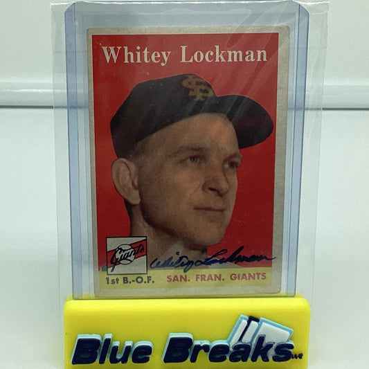 1958 Topps - Whitey Lockman