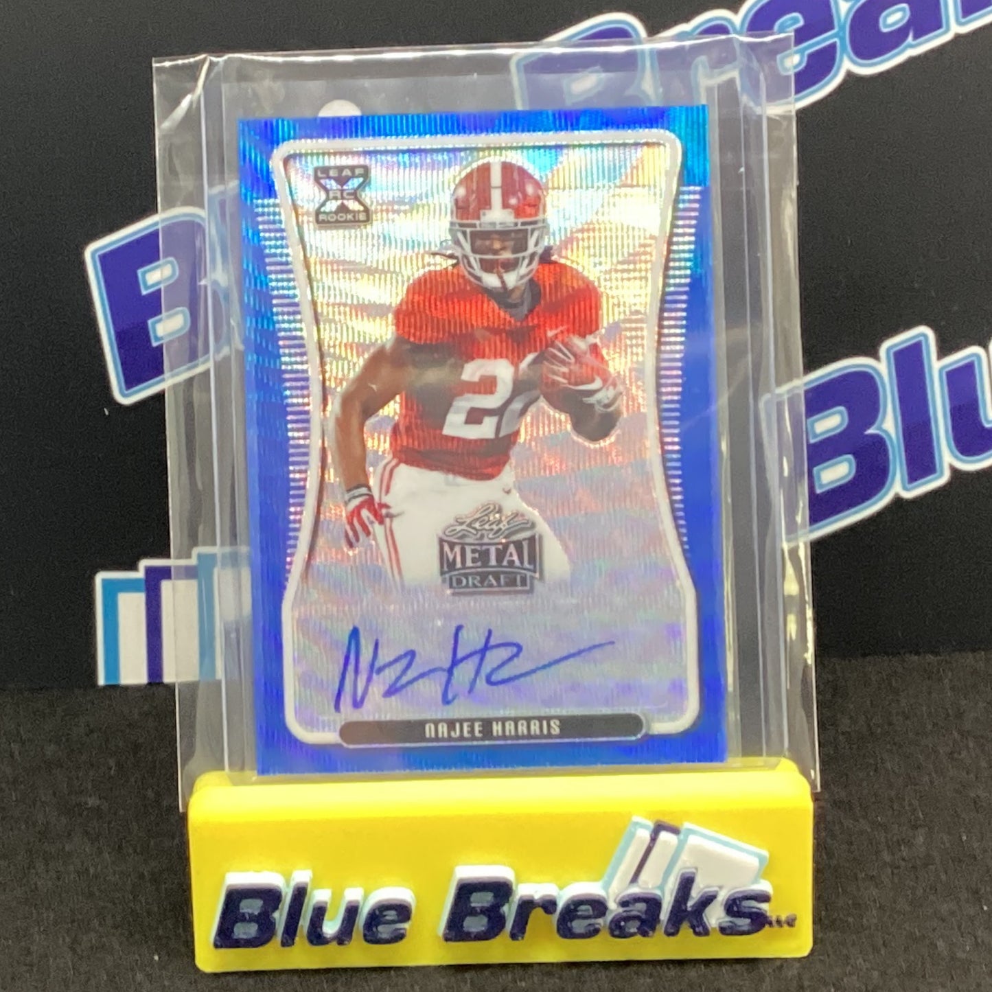 2020 Leaf Metal Draft - Najee Harris 4/20