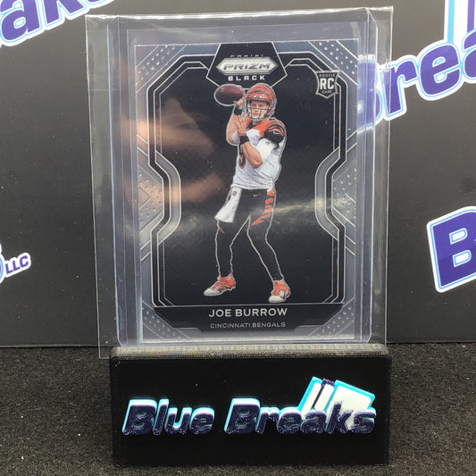 2020 Panini - Chronicles Prizm - Black - Joe Burrow - PB-1 - Cincinnati Bengals