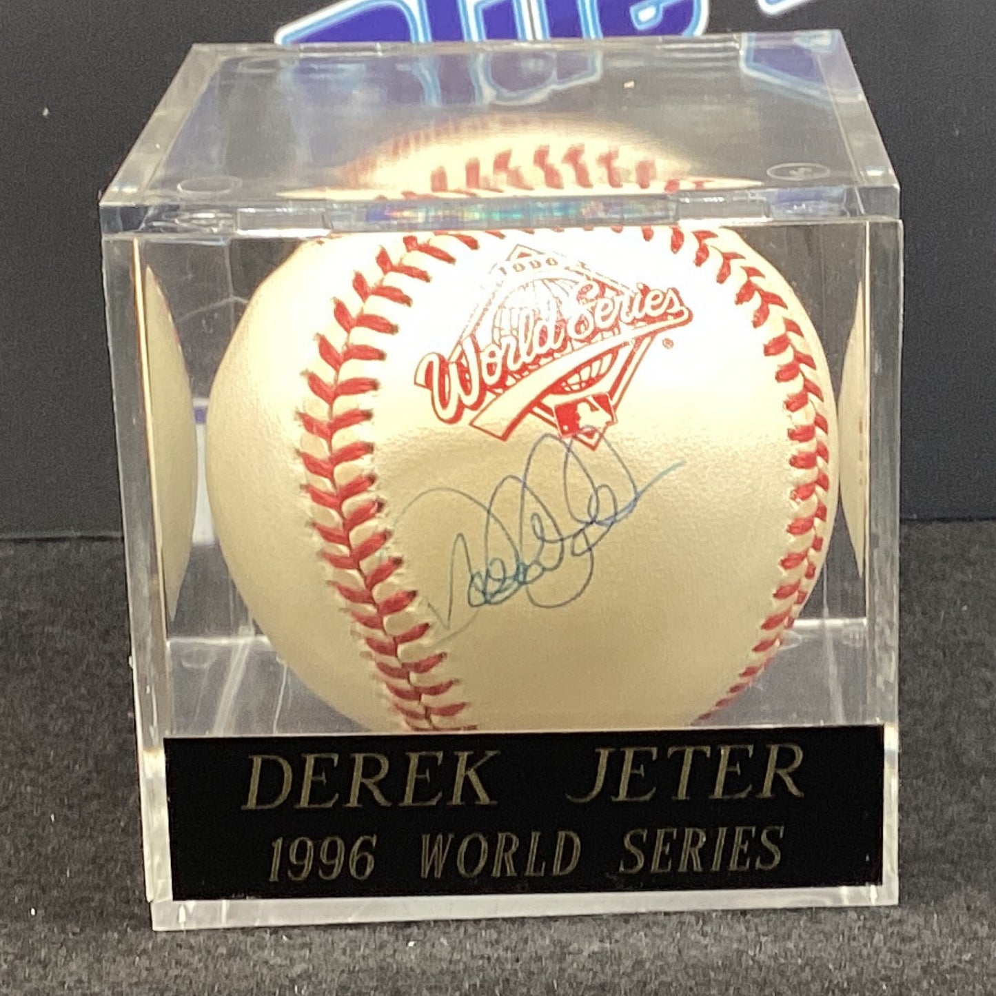 1996 World Series - Derek Jeter - New York Yankees - Signed Baseball - JSA Certified W/Letter
