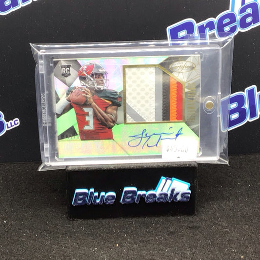 2015 Panini Certified Freshman Fabric Jameis Winston auto 031/199 #233 Buccaneers