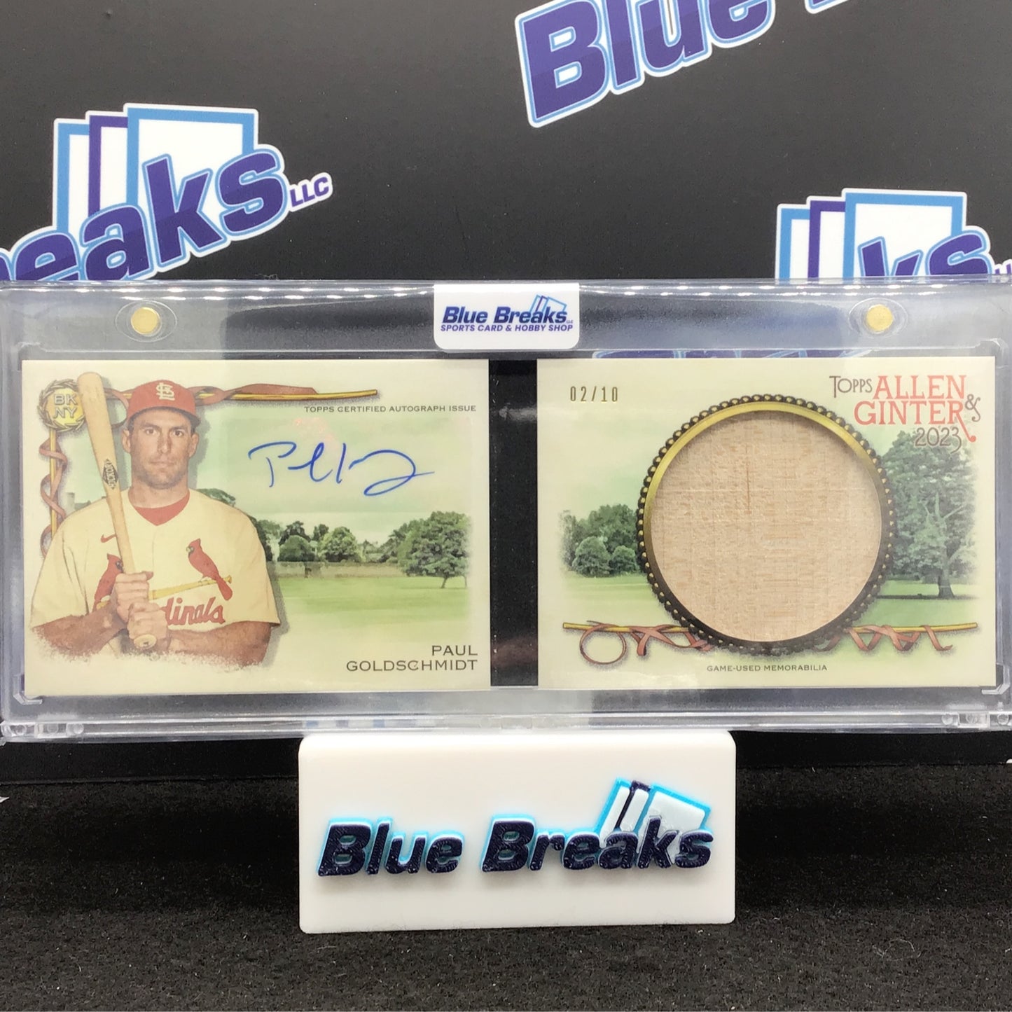 2022 Topps Allen & Ginter - Paul Goldschmidt - Booklet - 2/10 - St Louis Cardinals