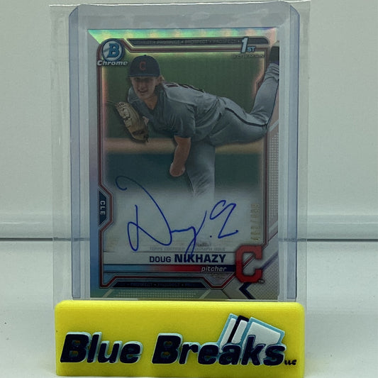 2021 Bowman Chrome - Doug Nikhazy 483/499