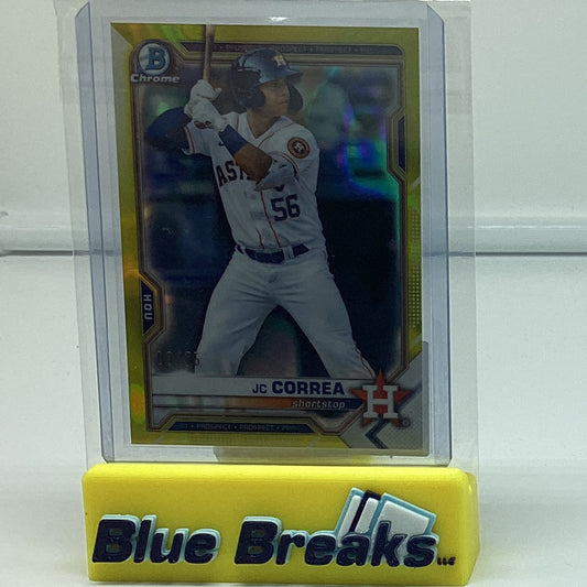 2021Bowman Chrome - JC Correa 3/75