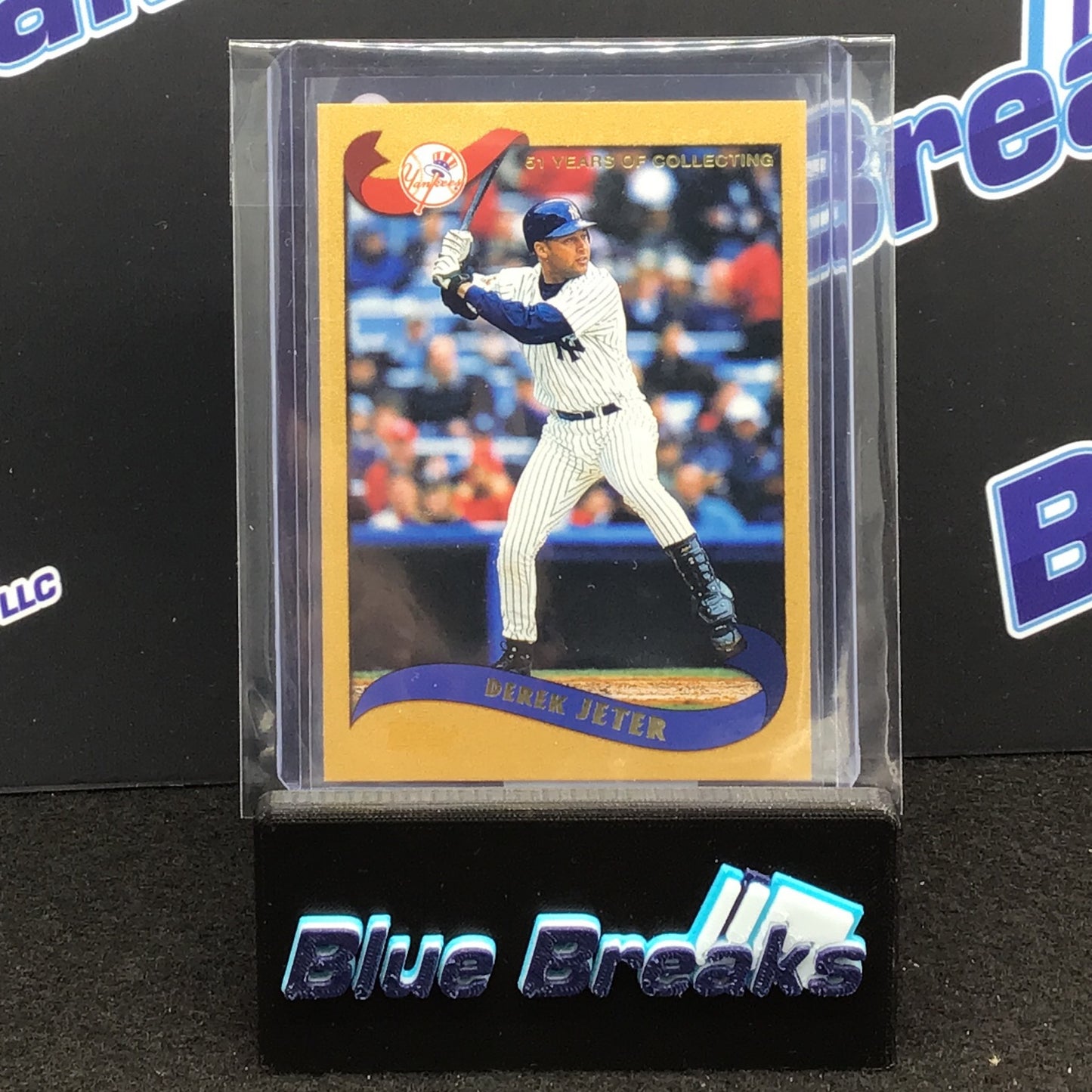 2001 Topps 51 Years of Collecting Derek Jeter 0310/2002 #75 Yankees