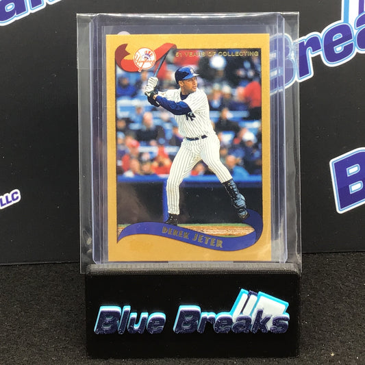 2001 Topps 51 Years of Collecting Derek Jeter 0310/2002 #75 Yankees