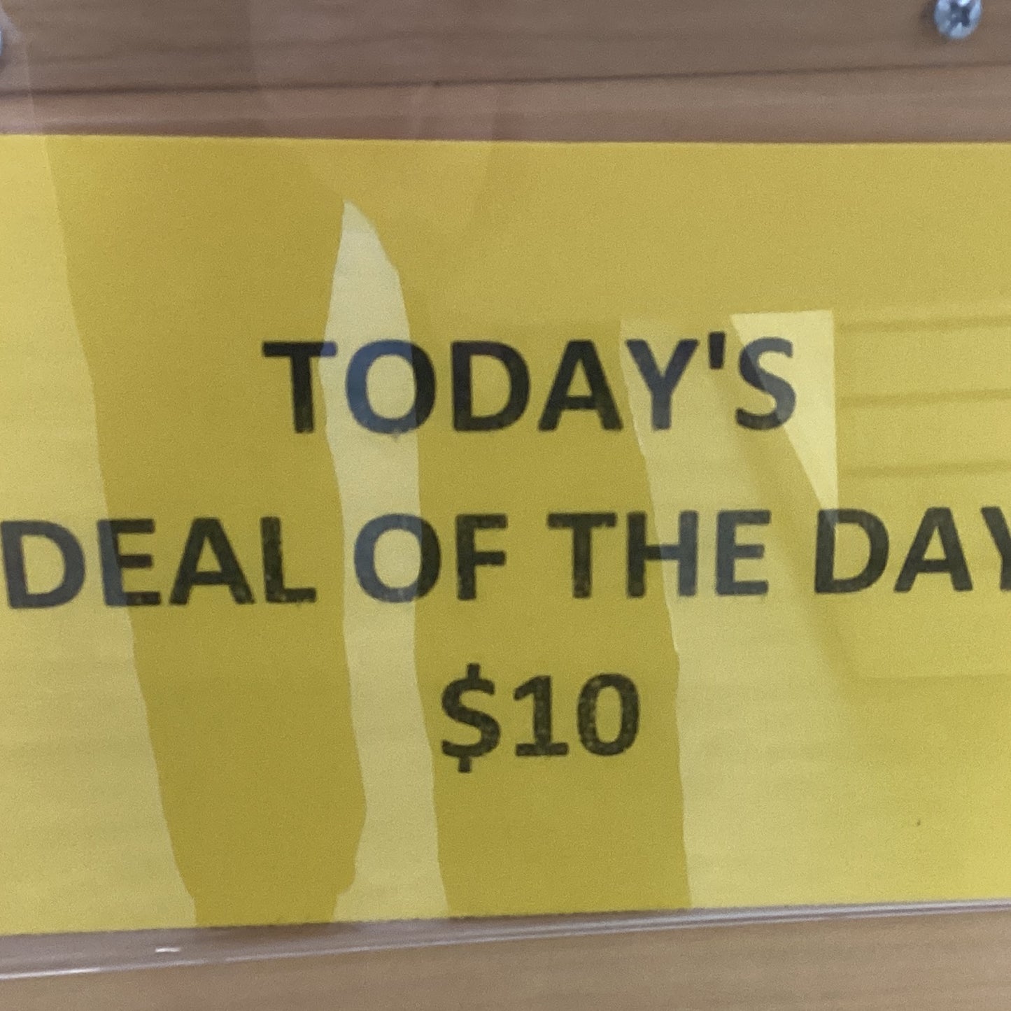 Deal of the Day $10