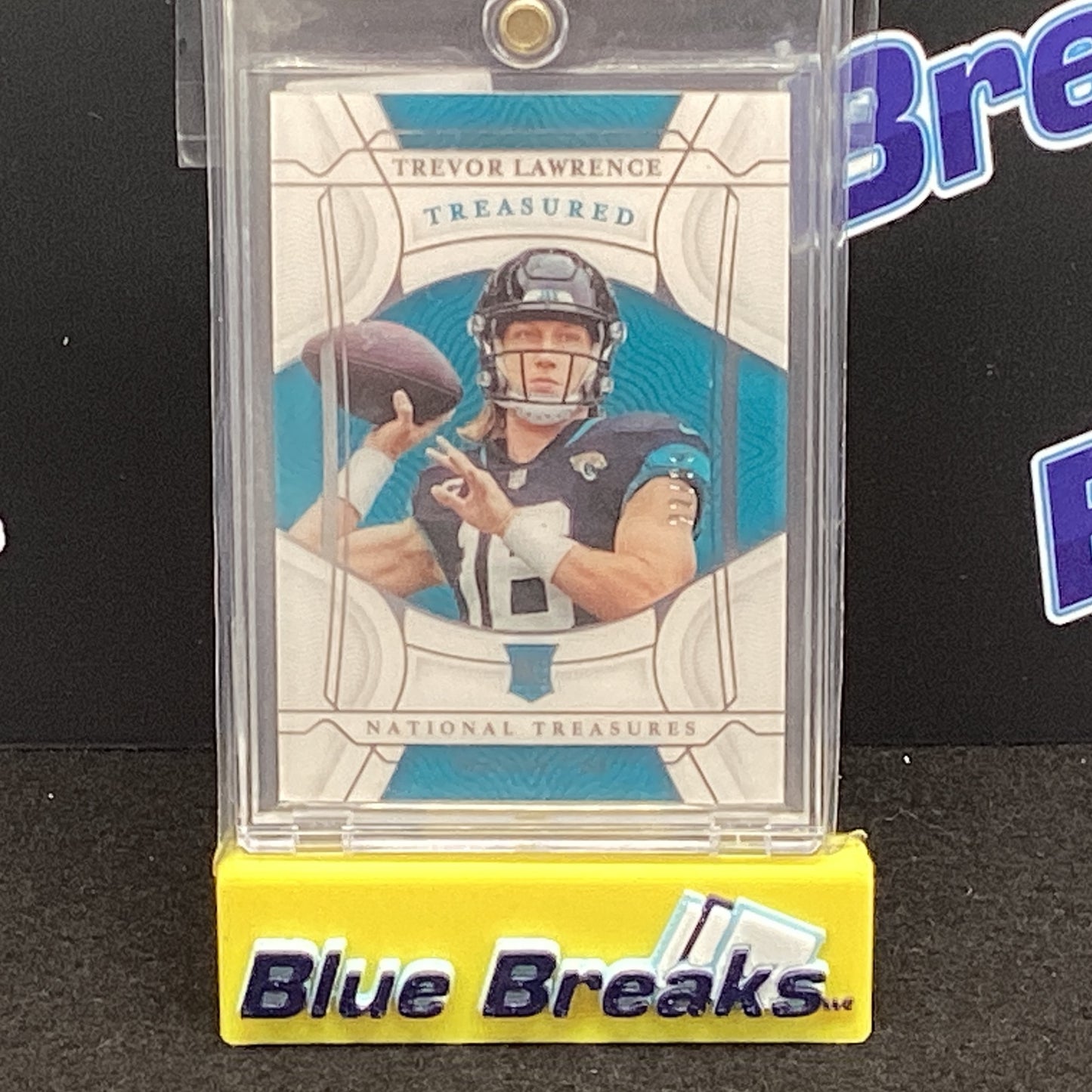 2022 Panini National Treasures - Trevor Lawrence Treasured 22/99