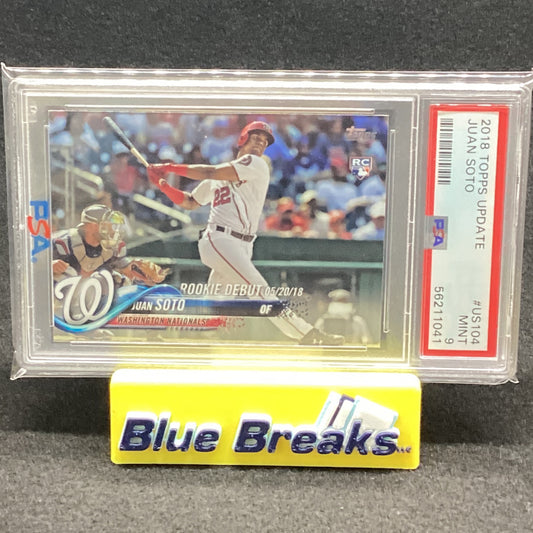 2018 Topps Update - Juan Soto #US104 PSA 9